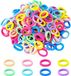 Élastiques à cheveux pour filles et enfants - Mini colorés - Élastiques pour queue de cheval - Bébés