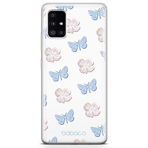 BABACO ERT GROUP Mobiele telefoonhoesje voor Samsung Galaxy A51 5G - Babaco Flowers 043