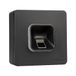 EKEY 203706 xLine vingerafdrukscannerset zwart met kunststof frame zwart, opbouwbehuizing, regeleenheid, Biometrische toegangsoplossing voor opbouwmontage, 0,4 W, 12-24 V, Zwarte vingerafdrukscanner