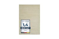 andiamo Arezzo Vloerkleed, wasbaar, woonkamer, eetkamer, onderhoudsvriendelijk, elegant, gezellig, woonkamertapijt, bonttapijt, effen, 60 x 110 cm, crème