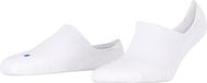 FALKE Cool Kick onzichtbar eenkleurig functioneel materiaal footies dames wit - maat 39-41