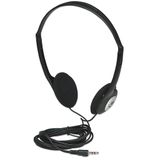 Manhattan 177481 Hoofdtelefoon Hoofdband Bedraad Muziek Zwart