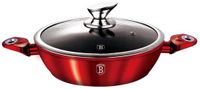 Berlinger Haus Red Metallic Line - Granieten Kookpot - Ø32cm - 4,9L - Soft Touch Handgrepen