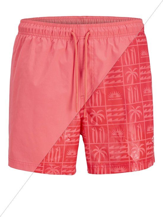 Jack & Jones Zwemshorts Regular Fit Zwemshorts Koraalrood