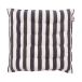 ERNST Coussin de chaise Ernst 40x40 cm Naturel blanc-gris foncé
