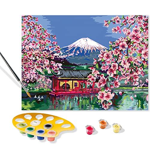 Ravensburger Malen nach Zahlen 20177 – Japanese Cherry Blossom – ab 14 Jahren