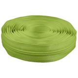 cyclingcolors 1 ritssluiting nr. 5, lengte 5 meter, sluitingen zonder schuif, ritssluiting, polyester, voor naaiwerk, jassen, lichtgroen