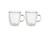 Dorre Kirk Set de tasses à café double paroi - 24 cl, Verre (Set de 2)