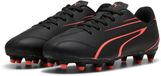 Puma Vitoria FG/AG junior voetbalschoenen - zwart/rood - maat 33