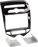 2-DIN Paneel voor Hyundai IX20 2010-2014 - Piano Zwart