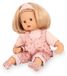 Millefleur Poupée bébé Muffin 33 cm, cheveux blonds, yeux fermés, 7 pièces