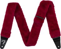 Fender Poodle Plush Strap, Red