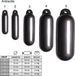 Talamex Défense de quai anthracite, Taille : 12 x 45