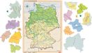 GOKI Puzzle - Allemagne - 98 Pièces - Bois