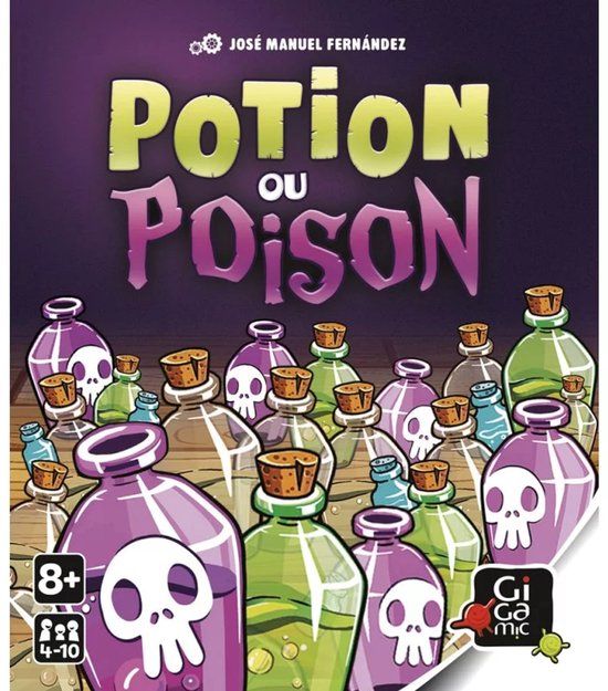 Gigamic POTION OU POISON Kaartspel