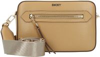 DKNY Bryant Camera Bag Schoudertas Leer Lichtbruin