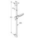 Kludi Freshline 3S Set de douche 90cm Chr