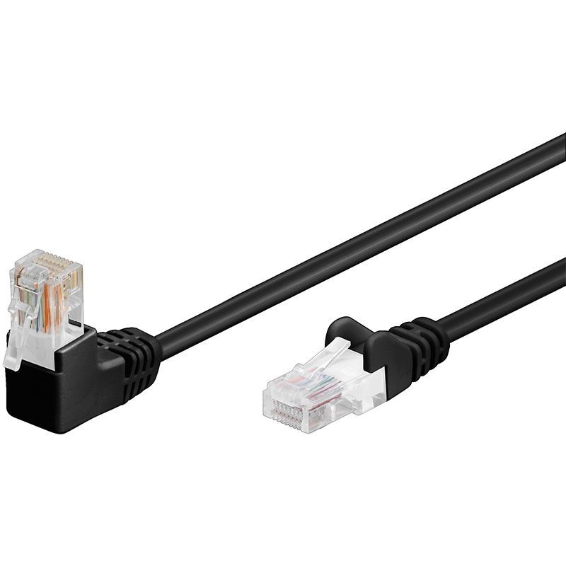 Goobay 94172 Netwerkkabel Zwart 2 m Cat5e U/UTP