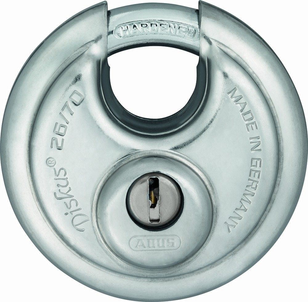 Abus 26/70 - Discushangslot - 70 mm - Staal - 4003318127908