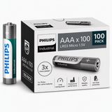 Philips piles AAA 100 pièces