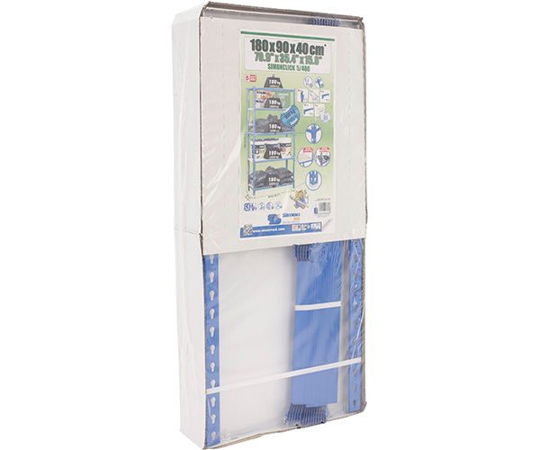 SimonRack Kit simonclick plus 5/300 - Roestvrijstaal