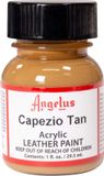 Angelus Leather Acrylic Paint - Capezio Tan - 29.5ml