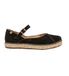 El Naturalista N679 SILK SUEDE BLACK / CAMPOS Sandales Femme Noir