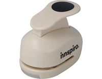 INNSPIRO Papierpons, papier en rubber, EVA-punch, cirkel, 25 mm