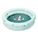 Miniland Opblaasbaar babyzwembad, 100 cm, kinderzwembad voor buiten, compact, licht en eenvoudig te transporteren, ideaal voor tuin, strand of terras, zomer en waterspel