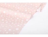 Dailylike Katoenen stoffen, roze bloem, 14 m