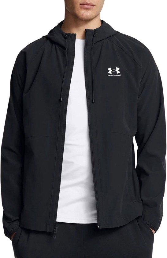 Under Armour Stretch Woven Windbreaker Jas Heren - Maat XL
