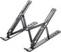 R2B Support d'ordinateur portable Réglable et Pliable - Aluminium - Noir
