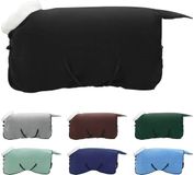 vidaXL Paardendeken Zwart 135 cm Polar fleece