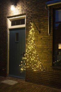 Fairybell LED Hangende kerstboom voor buiten - 150CM - 240 LED - Warm wit
