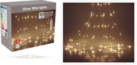 Christmas LED draadverlichting - 100 LED - IP44 Adapter - warm wit