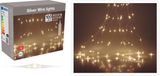 Christmas LED draadverlichting - 100 LED - IP44 Adapter - warm wit