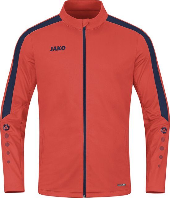 JAKO Power Polyestervest - Oranje-Marine - Maat S - Heren