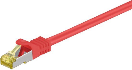 Good Connections S/FTP netwerkkabel rood - CAT7 - 0,25 meter