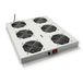 ROLINE Unité de ventilation de toit 19 pouces avec 6 ventilateurs, MARCHE/ARRÊT pour armoire de serveur, gris