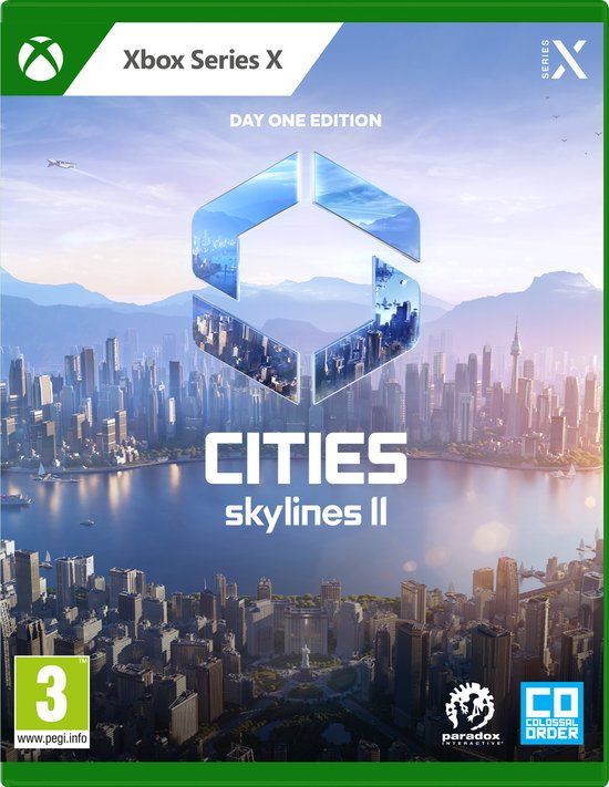 Paradox Cities Skylines 2 - Day One Edition - Xbox Series X - Blu-ray
