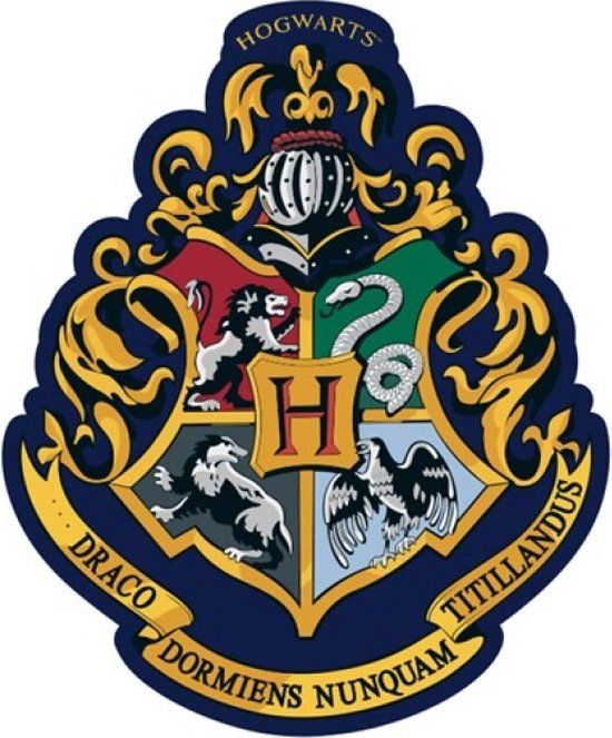 Harry Potter sierkussen Logo Hogwarts - 22X 33Cm