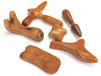 Habys set d'outils de massage en bois | 6 pièces 100 % bois de santal | idéal pour le massage en profondeur des épaules, des jambes et du dos | design ergonomique