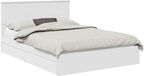 vidaXL Opbergbed met lade en hoofdeinde Wit 140 x 200 cm Bewerkt hout