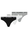 Karl Lagerfeld Slip zwart / wit