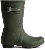 Hunter Womens Original Short Laarzen - Rubber - Dames - Groen - Maat 43