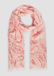 s.Oliver Sjaal met paisley artwork van polyester voor dames in zachtroze