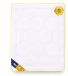 AMZ Zabel Dekbed Antibactérien 135x200cm Coton Satin Blanc Toutes Saisons