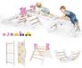 Merkloos 7-in-1 Klimframe Set voor Kinderen met Glijbaan