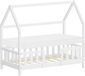 ML-Design kinderbed 70x140 cm wit grenenhout