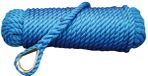 Talamex Superlene ligne d'ancre Ø 12 mm 30 mètres de long - Bleu